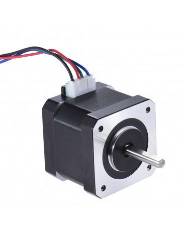 1pcs Nema 17 Stepper Stepping Motor Drive Control 2 Phase 1.8 Degree 0.9A 0.4N.M 42mm with 90cm Lead Cable 3D Printer/CNC Accessory Replacement