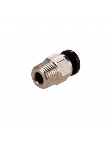 PC4-M10 Male Straight Pneumatic Tube Push Fitting Connector Compatible for CR-10 Ender 3 3D Printer Extruder