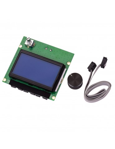 3D Printer Parts LCD Display Screen Board with Cable Replacement for Creality Ender 3/Ender 3 Pro 3D printer