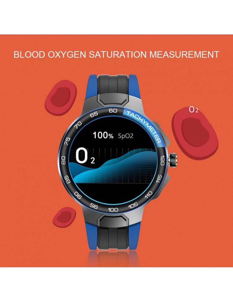 1.28 Inch Smart Watch Fitness Tracker IP68 Waterproof Sport Watch with 24 Sport Modes Calorie Counter Heart Rate & Blood Pressure Monitor Full Touch Screen Watch with Silicone Strap Period Management