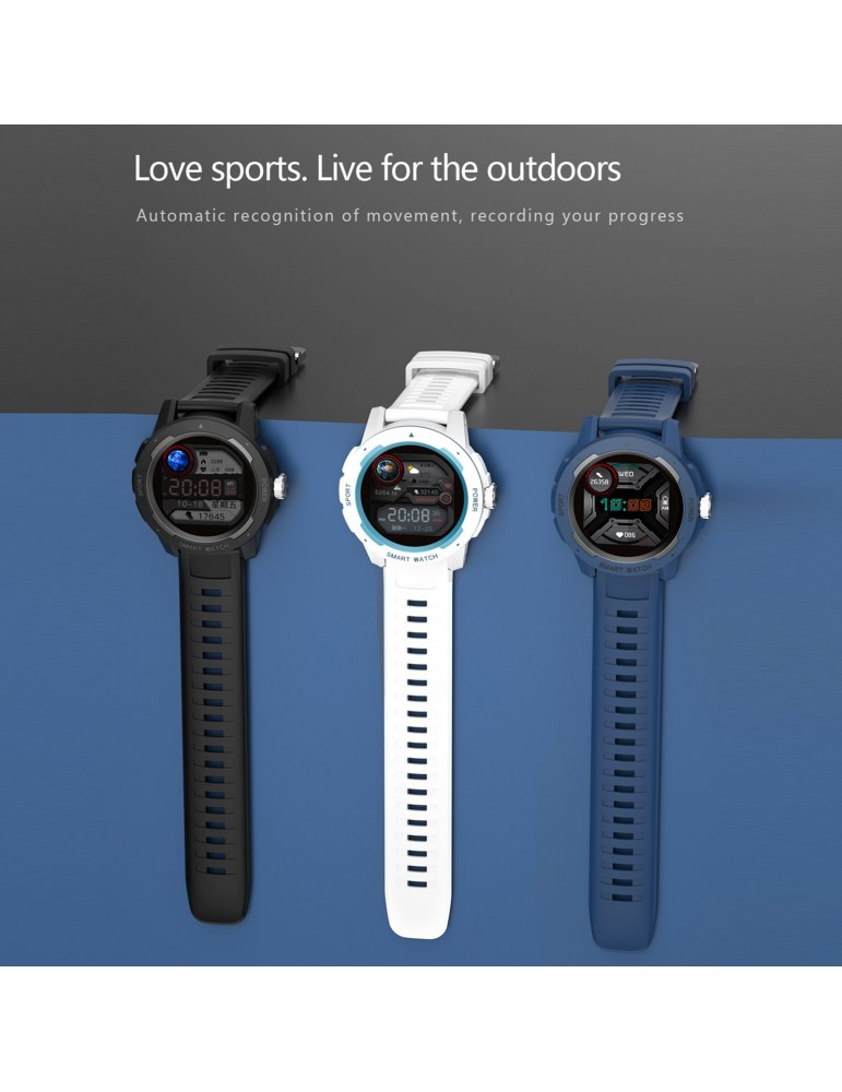 HT6 Smart Watch Fitness Tracker BT Bracelet Smart Sports Band Heart Rate Sleep Monitoring Wristband Touch Screen IP68 Waterproof Message Push